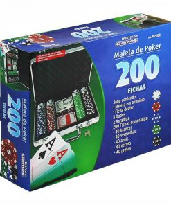 Maleta De Poker 200 Fichas Western Games