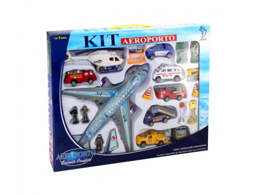 Brinquedo Kit Aeroporto Conjunto Completo