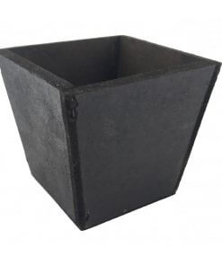 Vaso Cachepot Em Madeira Mdf Cone 21cm